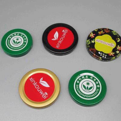 China Tin Lid Product Name: Varies Metal Twist Off Cap, Tin Lid Size: 38/43/48/53/58/63/66/70/82 for sale