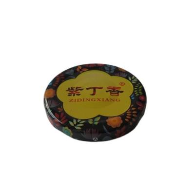 China Promotional Metal Tinplate Tin Can Cover Lids Promotional Iron Quality Heat Shrinkable Cap For Wine Bottle for sale