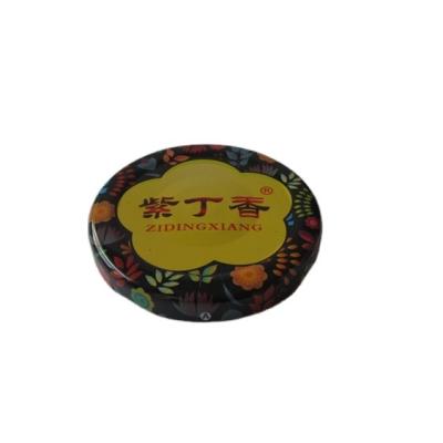 China Tin Iron Factory Supply Great Price Tinplate Cover Metal Cover Lids Vintage Capsule for sale