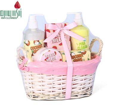 中国 Cleansing Moisturizing Wholesale Beauty Body Care Body Wash Lotion Moisturizing Cleansing Scrub Bath Gift Set 販売のため