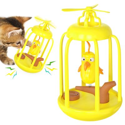 China Make Noise New Design Birdcage Interactive Large With Bells Cat Toys Pet Supplies Toy Tumbler for sale