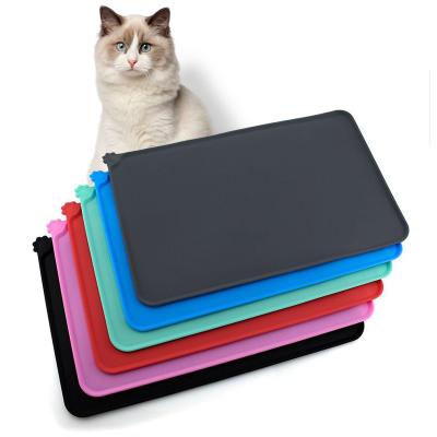 China Reasonable Prices Waterproof Functional Custom Pet Food Mats For Pets Rest Sleeping for sale