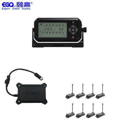 China 8 Wheeler Truck TPMS Wireless Tyre Pressure Monitoring System for sale