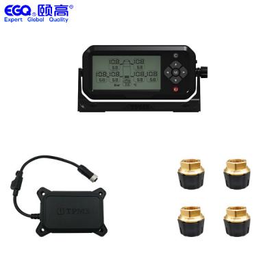 China Intelligent Two Tire Wireless RV TPMS RV Tire Pressure Monitoring System ACC Input for sale