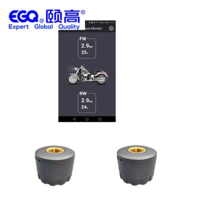 China APP 2 externes System Sensor-Bluetooth-Motorrad-TPMS zu verkaufen