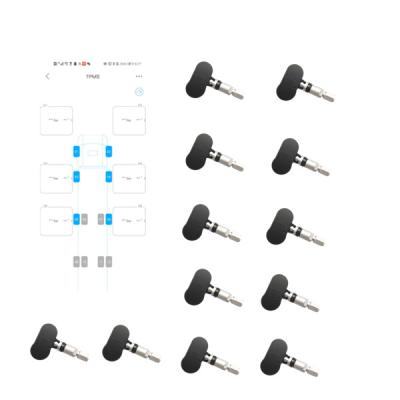 China Sistema de vigilancia inalámbrico de la presión de neumáticos del RF de doce sensores en venta