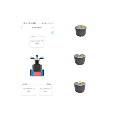 China Bicicleta TPMS do sensor da pressão dos pneus da bicicleta do veículo com rodas da parte dianteira 3 à venda