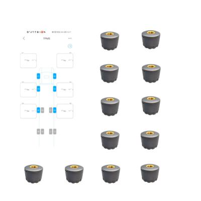 China Sistema de vigilância externo da pressão dos pneus do carro de Bluetooth de 12 sensores à venda