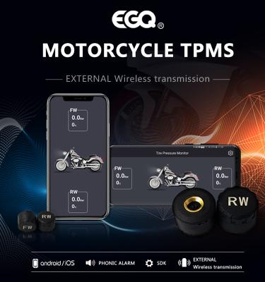 China Rad-Sensor-Bluetooths 4,0 APK 2-3 Motorrad 2.4Ghz TPMS zu verkaufen