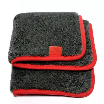 China High Quality Durable Super Absorbent Microfiber Coral Car Washing Cleaning Towels Strong Thick Thin Towels for sale