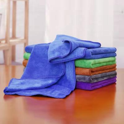 China Sustainable Fast Drying Micro Fiber 350gsm Cleaning Cloth For Car Wash for sale