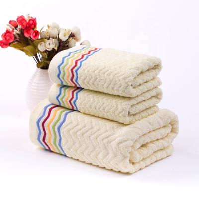 China QUICK DRY Custom 100% Cotton Bath Towel 600gsm Large Size Stripe Terry Hotel Bath Sheet Towel White for sale