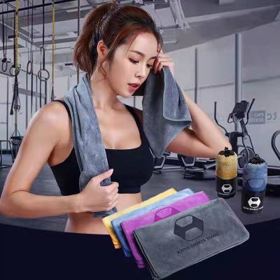 China QUICK DRY Wholesale Custom Fitness Towel Custom Microfiber Sports Towel Gym Sports Microfiber Gym Towel for sale