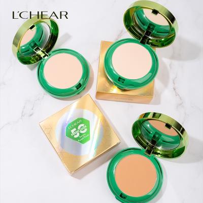 China Matte Finish Private Label Double Layer Waterproof Face Powder Oil Control Long Lasting Pressed Powder for sale