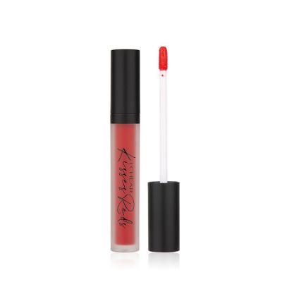 China Professional Waterproof Long Lasting Matte Lip Gloss Cosmetics Private Label Liquid Lipstick for sale