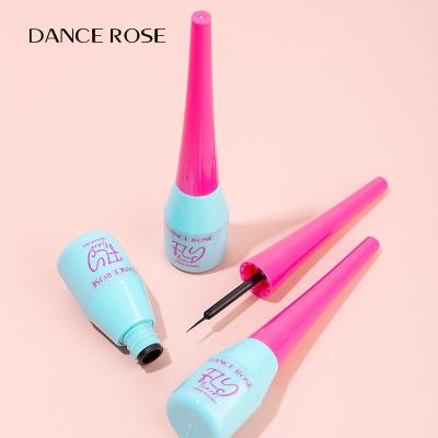 China New Design Waterproof Cosmetics Private Label Long Lasting Quick Dry Felt Tip Eyes Makeup Black Liquid Eyeliner for sale