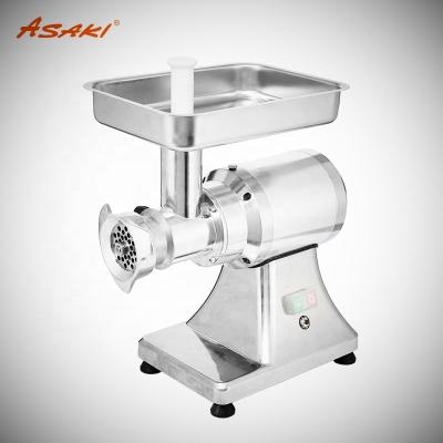 China Hot Sale Hotels ASAKI Electric Stainless Steel Meat Grinder Machine with Professional Meat Grinder for sale