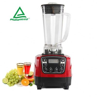 China Household 2200 Watt Large Commercial Blender Blender Manual Kitchen Blender for sale