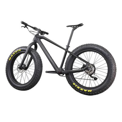 China Fat Bikes Carbon Snow Bike Hartail Fat Bike BSA (100mm) Carbon Fork 15x150mm Rear Fat Spacing 12x197mm 17/19 Inch Fat Bike SN02 for sale