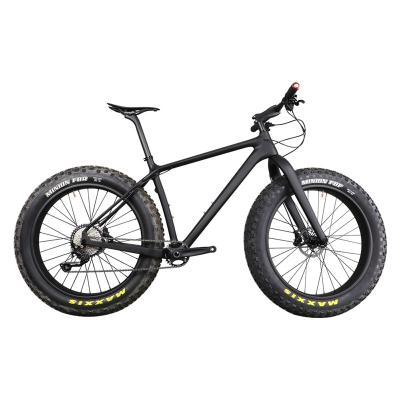 China Hartail Fat Bikes Carbon Snow Bike Fat Bike Frame BSA (120mm) Carbon Fork 15x150mm Rear Spacing 12x197mm Fat Bike 16/18/20 Inch SN01 for sale