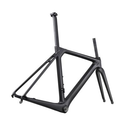 China China OEM Carbon Road 700C DI2 Bike Aerial Frame BB86 Push In BB Road Bicycle Frame BC02 for sale