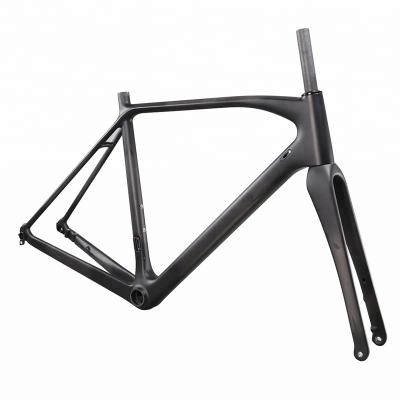 China Cyclocross Bikes Flat Mount Disc CX Frames Cyclocross Carbon Frame for sale