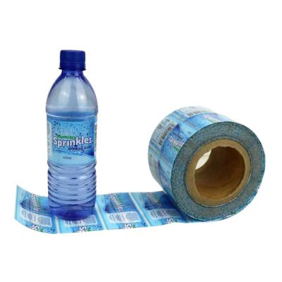 China Customized Heat Sensitive Design Pet/PVC Shrink Sleeve Wrap Plastic Bottle Labels Shrink Sleeve Best Price PVC Label Rolls for sale