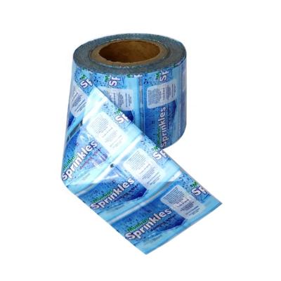 China Heat Sensitive Custom PVC Shrink Film Labels For Beverage Plastic Bottle Juice Bottle Label Printing for sale