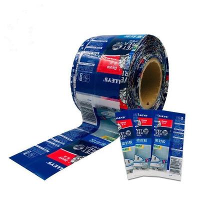 China Custom Heat Sensitive Heat Printed Plastic Shrinkwrap Pet PVC Wrap Water Bottle Shrink Sleeve Labels for sale