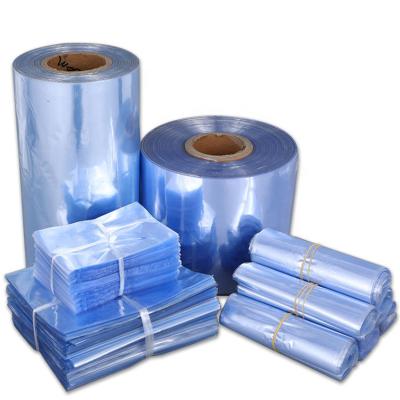 China Factory Sale Transparent Economic Heat Moisture Proof PVC/PET Shrink Film For Packaging And Printing Shrink Labels for sale