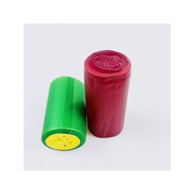 China wholesale seal wine shrink capsule heat pilfer proof shrink caps for wine liquor bottle for sale