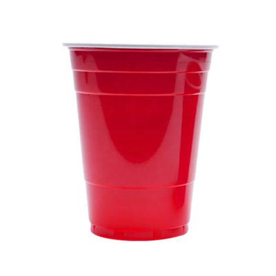 China Wholesale High Quality Disposable Party Red Cups 16oz Disposable Beer Pong Cups for sale