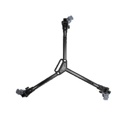 China Camera Phone Pulling Axrtec TD200P Lightweight Aluninum Rolled Dolly Stand For Camera Video Tripod With Rubber Ear Single-leg Section for sale