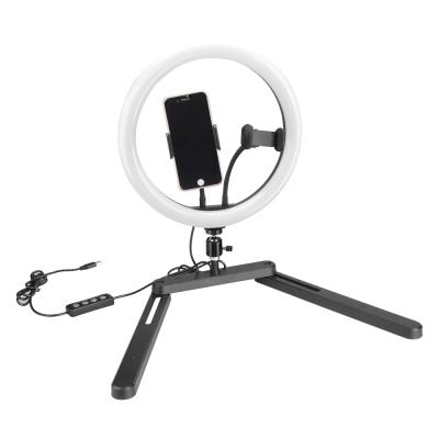 China Axrtec EL-12KS 12inch Ring Light With Desktop Tabletop PORTABLE Kit Support Bracket For Make Up for sale