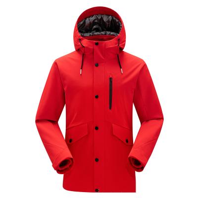 China High quality detachable two piece jacket casacas de hombre fleece custom thick outdoor masculinas jaquetas breathable for sale