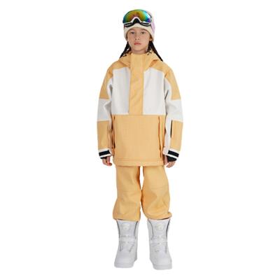 China Custom Youth Ski Suit Ski Pants Windproof Waterproof Ski Suit Breathable For Kids for sale