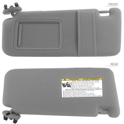 China Lowering 2021 Temperatures ULK Car Interior Accessories Driver Side Car Sun Visor Left And Right For Cars for sale