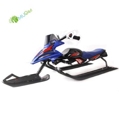 China YumuQ Outdoor Skiing Winter Sports And Toys Fun Retract Rope Snow Bike Steerable Automatic Sled Scooter YQ051331 for sale