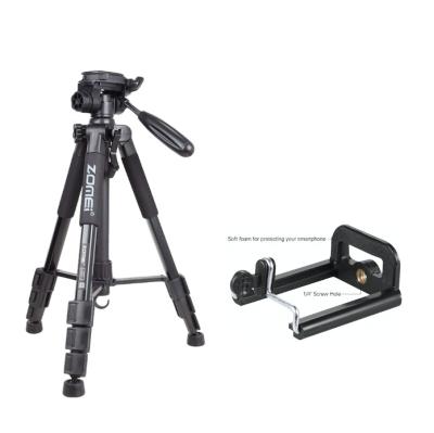 China Zomei Q111 Adjustable Folding Video Camera/Digtal Video Camera Aluminum Remote Control Tripod With Travel Bag Tripod for sale