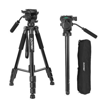 China Professional Rotating Tripod Tik Tok Tripod Video Camera Waist Camera Dslr Tripod Stand Holder for sale