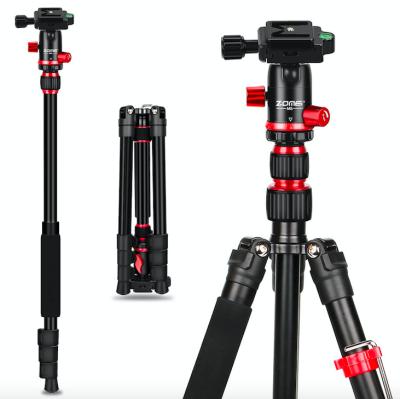 China ZOMEI M5 PORTABLE Handheld Digital Camera Tripod Suitable for Beginners Reverse Folding Monopod for sale