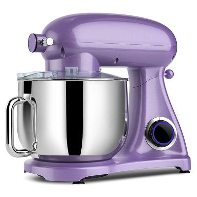 China Kitchen Design 6.5L 7L 8L Electric Bowl Plastic Bread Maker Stand Mixer Machine Stainless Steel Tilt Head for sale