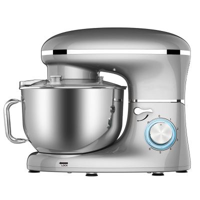 China Stainless Steel Bowl Tilt Head Kitchen 5.5L 6.2L Electric Household Design Bread Food Mixer for sale