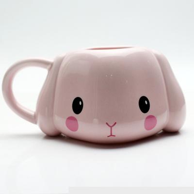 China Sustainable Bunny Design Custom Mugs for sale