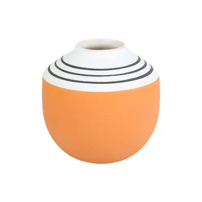 China Durable modern style colorful creative ceramic vases wholesale viable for home decor for sale