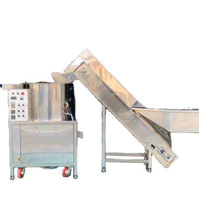 China Automatic Frying Snacks Electric Heating And Feeding Frying Machine For French Fries for sale