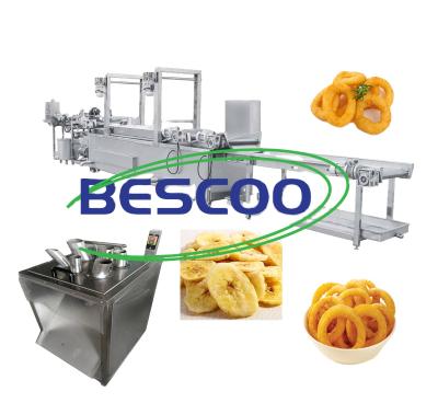 China Banana Chips Industrial Potato Chips French Snack Potato Chips Fryer Plantain Chips Peanut Groundnut Continuous Frying Machine for sale