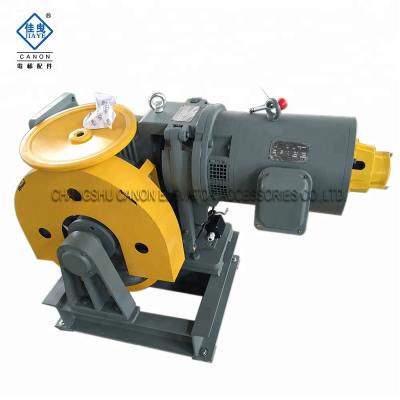 China 630-800KG VVVF VILLA Elevator Motor Traction Machine YJF160WL YJF160WL-VVVF for sale