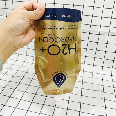 China High Quality Custom Pouch Holder Foil Safety Shape Drinking Bags With Spout For Food Liquid Jelly for sale