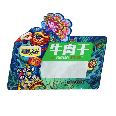 China Security snack bags sealed on three sides special shaped bags for sale